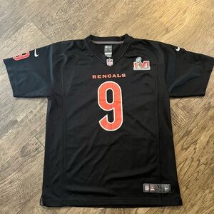 Cincinnati Bengals Joe Burrow Superbowl Jersey
